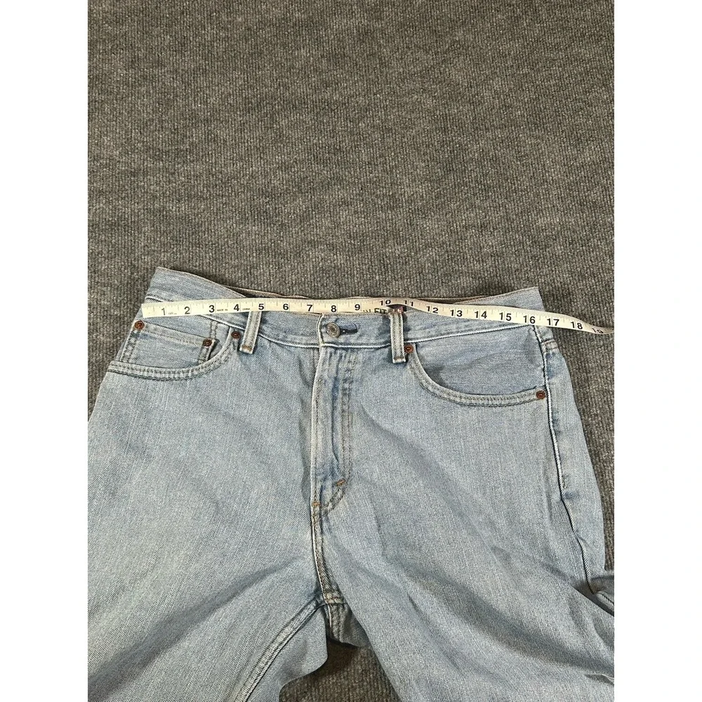 Levi's 560 Comfort Fit Men's Blue Jeans Light Wash Tapered Leg Sz - 33x28